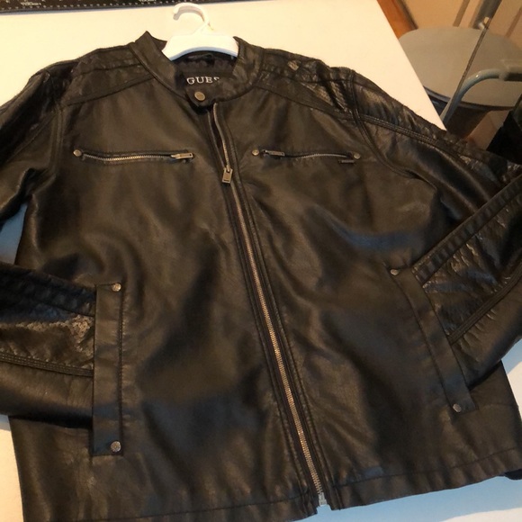 GUESS Moto Biker Jacket - Picture 6 of 11